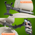 360° draaibare tablet­houder voor autohoofdsteun