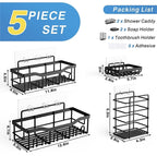 5-delige wandorganizer set