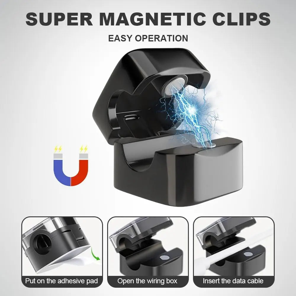 magnetische kabelhouder (set van 3)