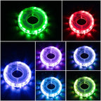 usb-oplaadbare led fietswielverlichting met bewegingssensor