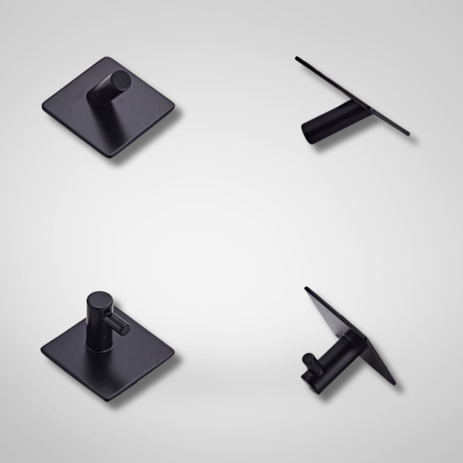 zelfklevende kapstok met modern design (set van 2)