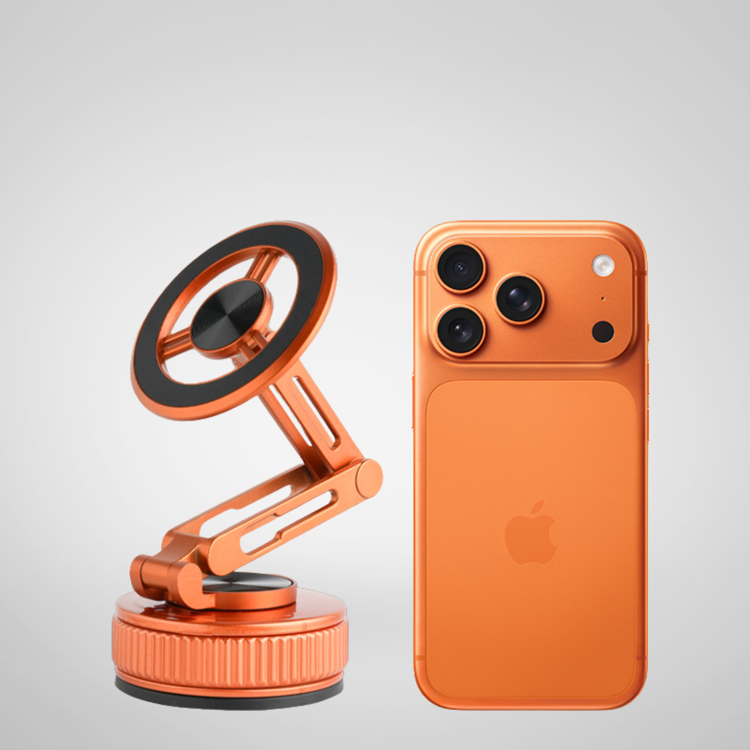 magnetische telefoonhouder met nano-gel zuignap