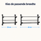 Schoenenrek verkrijgbaar in breedtes van 50 en 65 centimeter